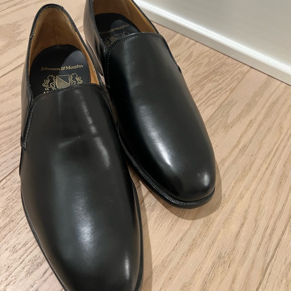Johnston & Murphy  Aristocraft Black Leather Loafers 10.5 D main image 4